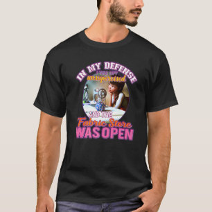 Nähen für Frauen Stoff Verrückte Steppdecke Dame H T-Shirt