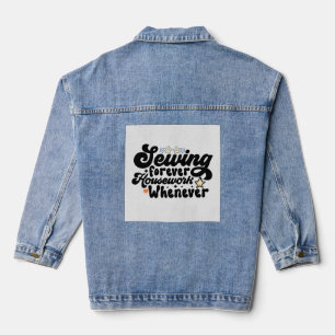 Nähen für immer jeansjacke