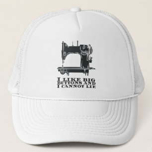 Nähen - ich mag große Tasten und ich kann nicht lü Truckerkappe