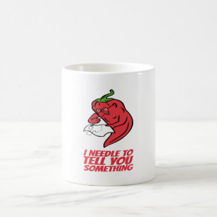 Nähen - Ich muss dir etwas sagen Kaffeetasse