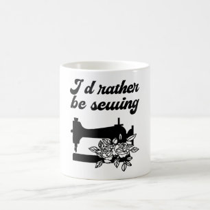 Nähen - ich würde eher nähen kaffeetasse