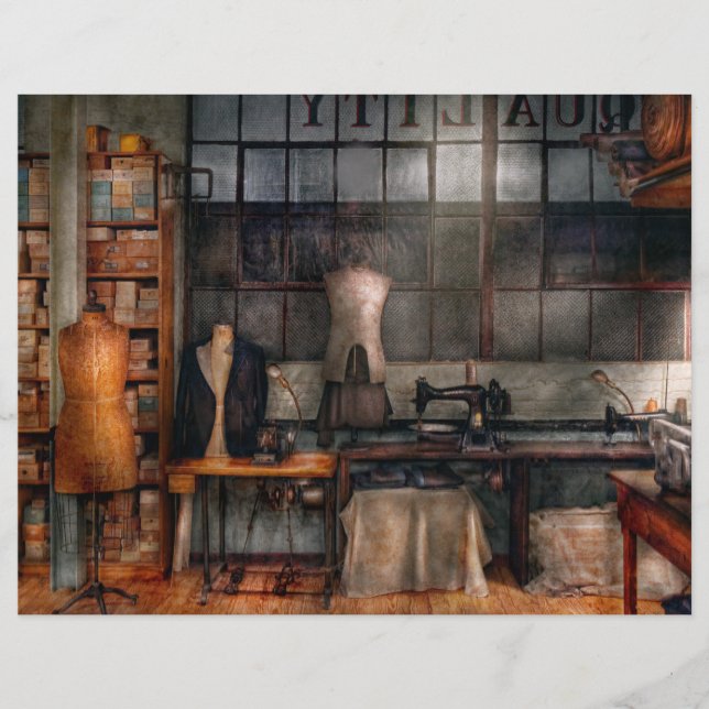 Nähen - Industrie - Qualitäts-Wäsche Flyer (Vorne)