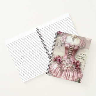 Nähen Journal Spiral Notebook Notizbuch
