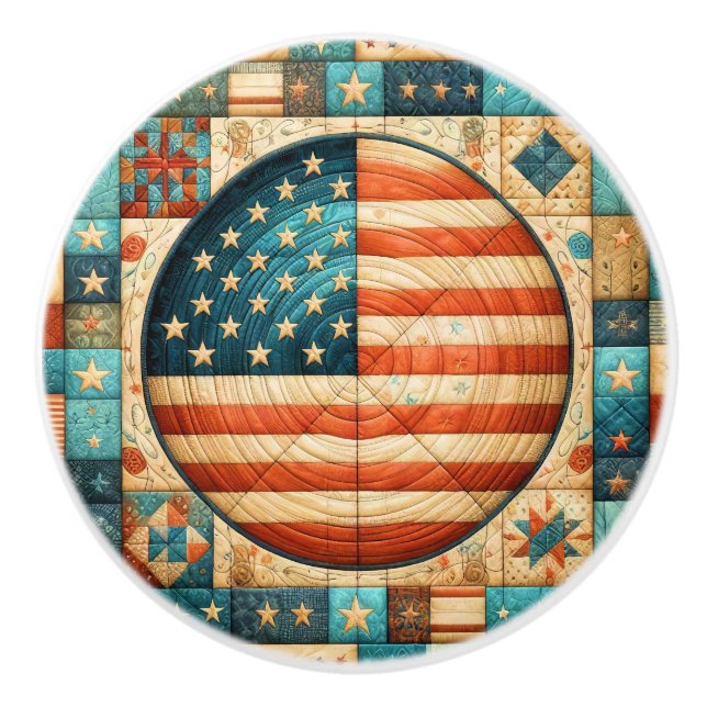 Nähen Keramikknauf (Vorderseite)