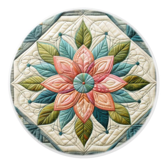 Nähen Keramikknauf (Vorderseite)