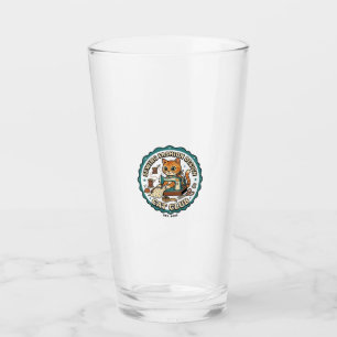 Nähen Mode Design Katze Katzenliebhaber Geschenk - Glas