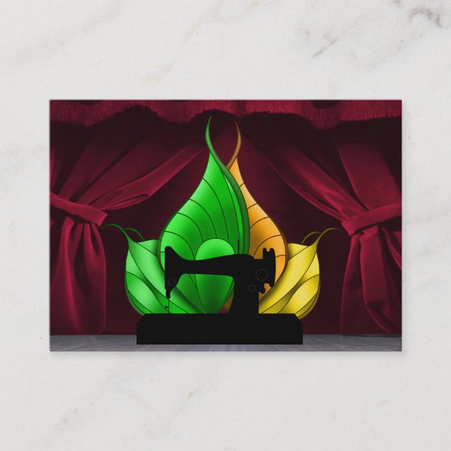 Nähen / Mode / Seamstress - SRF Visitenkarte (Vorderseite)