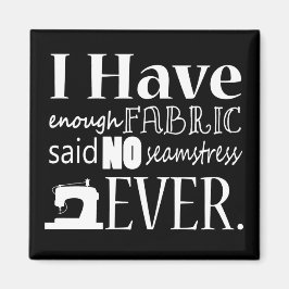 Nähen ・ Nicht genug Gewebe ・ Handwerk Magnet