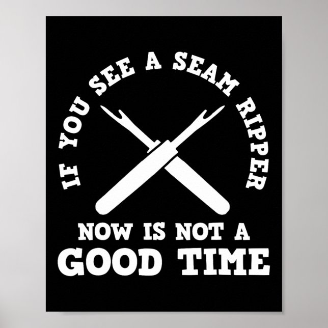 Nähen Poster (Vorne)