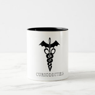 Nähen Sie Couturencaduceus-Entwurfs-Tasse Zweifarbige Tasse