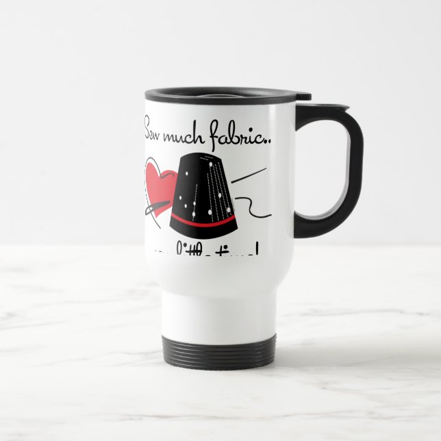 Nähen Sie viel Gewebe Reisebecher (Rechts)