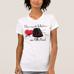 Nähen Sie viel Gewebe T-Shirt
