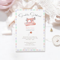 Nähen Sie viel Liebe Pastel Aquarelltuch Babydusch