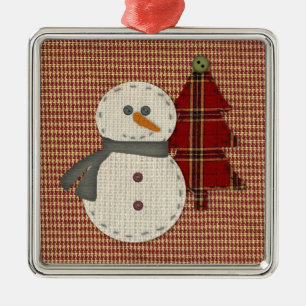 Nähen Sie Weihnachtsverzierung Ornament Aus Metall