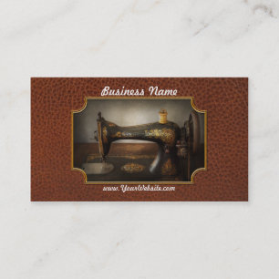 Nähen - singen Sie ein Lied Visitenkarte