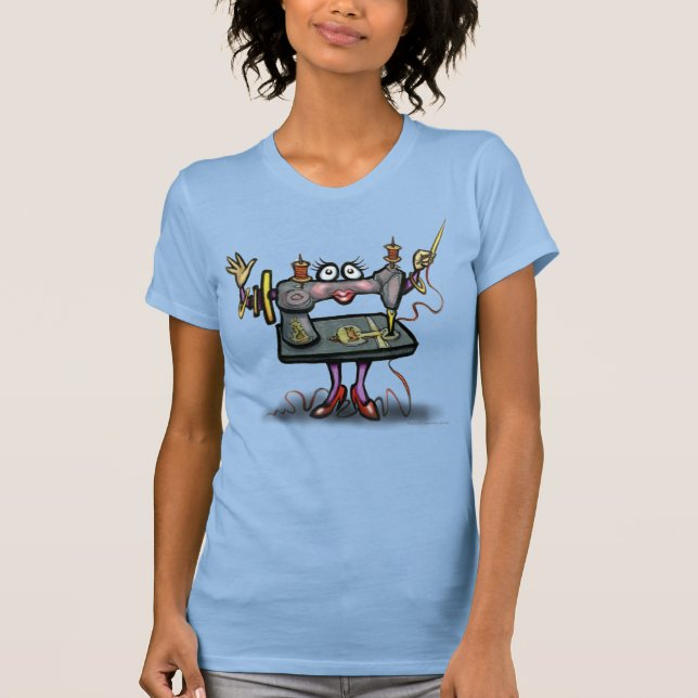 Nähen T-Shirt (Vorderseite)