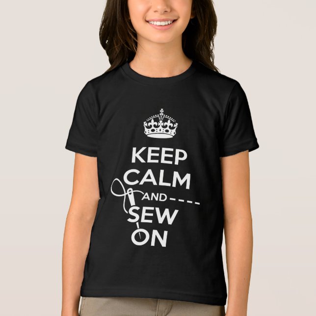 Nähen Tri-Blend Shirt (Vorderseite)