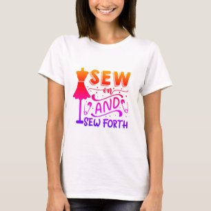 Nähen und Nähen T-Shirt