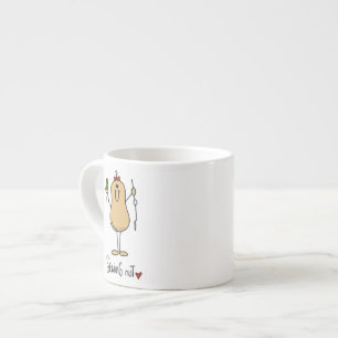 Nähen Verrückte T-Shirts und Geschenke Espressotasse