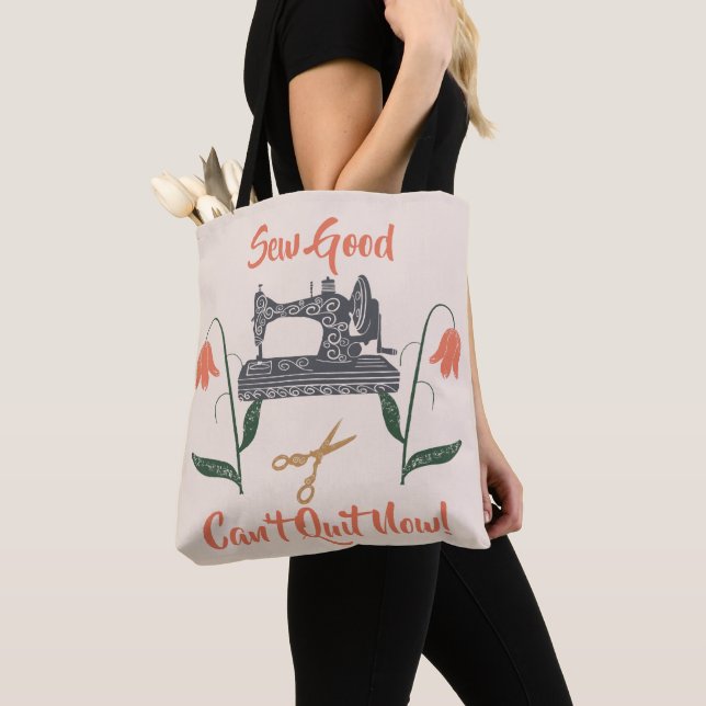 Nähen von Enthusiasten gut nähen, kann jetzt nicht Tasche (Von Nahem)