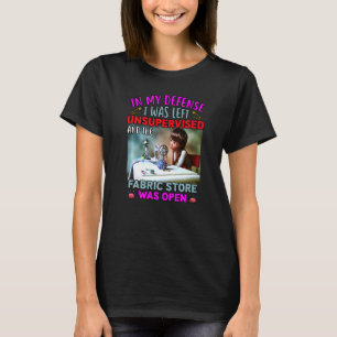 Nähen von Frauen Fabric Crazy Quilt Lady Craft 3 T-Shirt