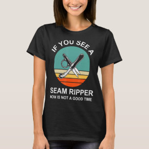 Nähen von Frauen, wenn Sie Sensenmann quiltieren s T-Shirt