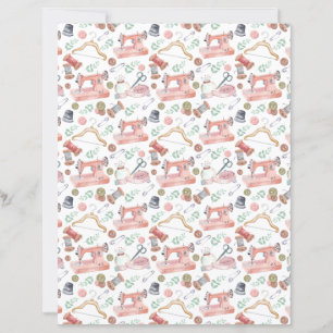 Nähen von Scrapbook-Papier