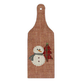 Nähen Weihnachtsglas-Schneidplatte Schneidebrett