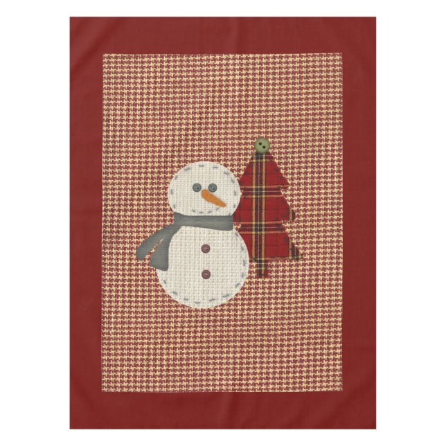 Nähen Weihnachtstablett Tischdecke (Vorderseite)