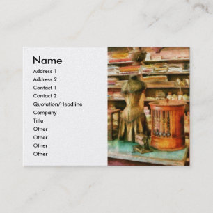 Nähen - Zubehör für die Näherin, Name, Adresse... Visitenkarte