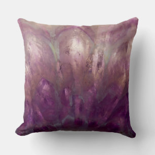 Naher Amethyst Kissen