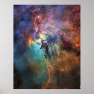 Naher hoher Lagune-Nebelfleck, unordentlichere 8, Poster