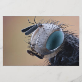 Naher Insektenkopf Briefpapier