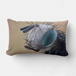 Naher Insektenkopf Lendenkissen
