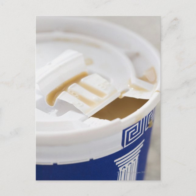 Naher Kaffee Postkarte (Vorderseite)