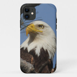 Naher Kopfschoß des Bald-Adlers Case-Mate iPhone Hülle