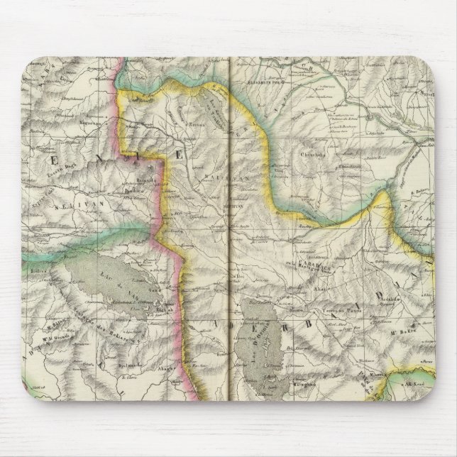 Naher Osten 52 Mousepad (Vorne)