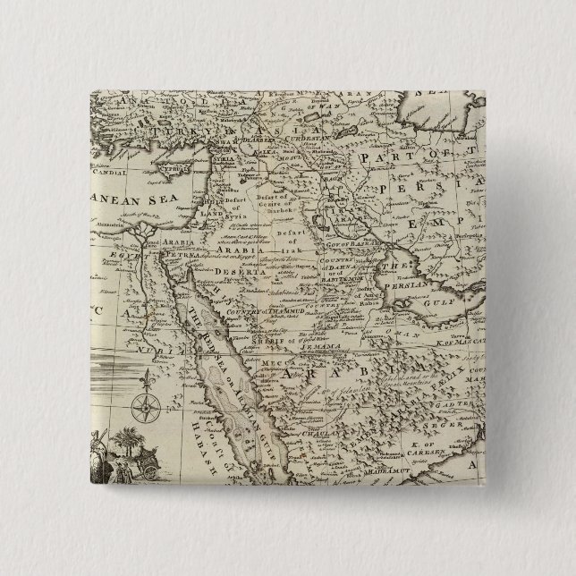 Naher Osten Button (Vorderseite)