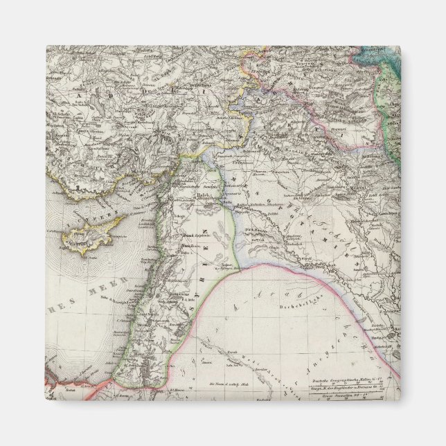 Naher Osten Magnet (Vorne)