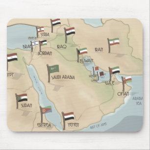 Naher Osten Mousepad