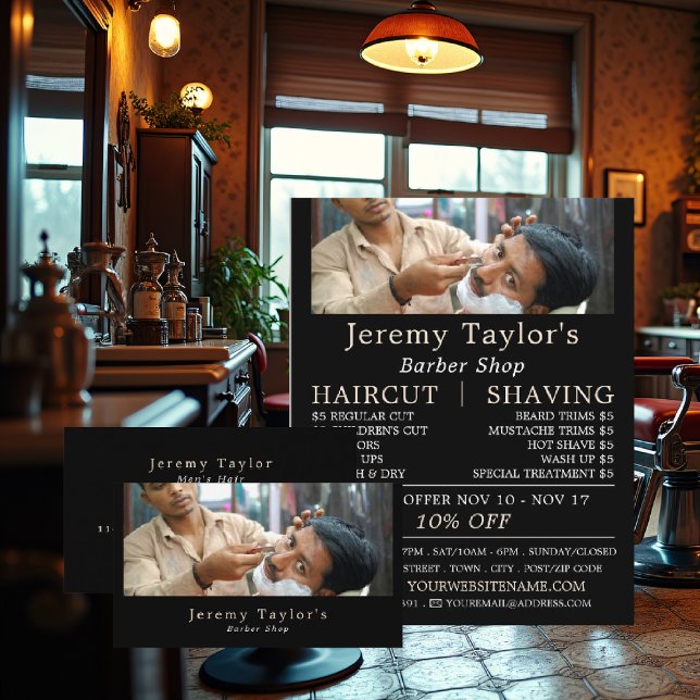 Naher Schwanz, Männerbrille Visitenkarte (Von Creator hochgeladen)