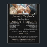Naher Shave, Männerwerbung Flyer<br><div class="desc">Nahe Shave, Herren Barbers Werbung Flyer durch den Business Card Store.</div>