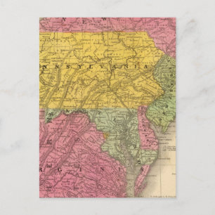 Naher Staaten, USA Postkarte