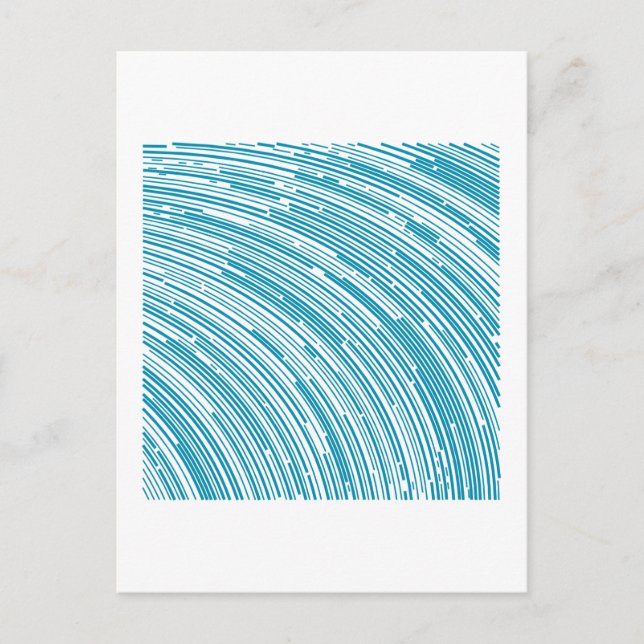 naher Wasserfall Postkarte (Vorderseite)