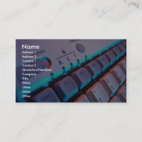 Nahere Ansicht der Computertastatur