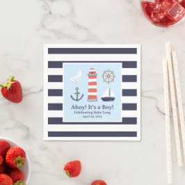Näheres Papier Napkins für Babydusche Serviette