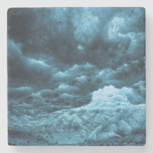 Nahes blaues Eis, Island Steinuntersetzer