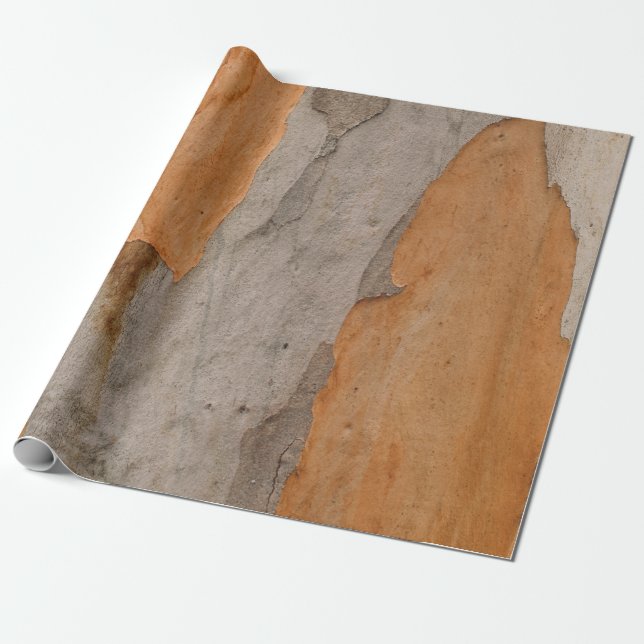Nahes Foto Baumstamm Geschenkpapier (Ungerollt)