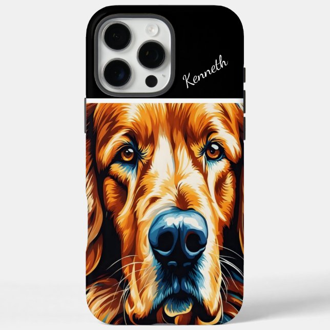 Nahes Retriever iPhone 16 Pro Max Hülle (Rückseite)