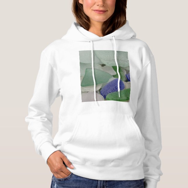 Nahes Strandglas, Alaska Hoodie (Vorderseite)